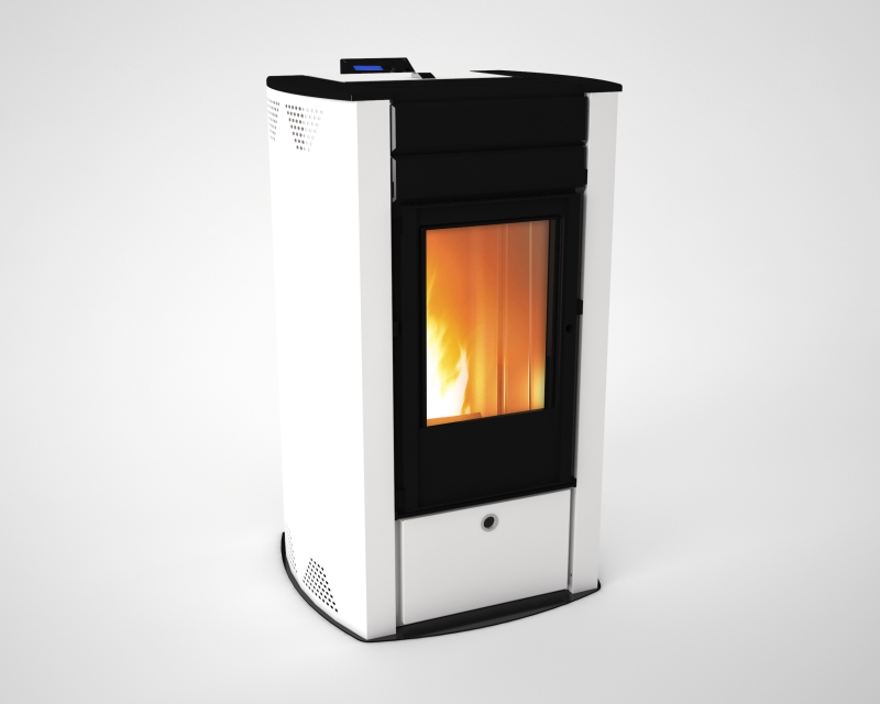 AIRSMARTPELL-11 SICAK HAVA ÜFLEMELİ PELLET SOBASI
